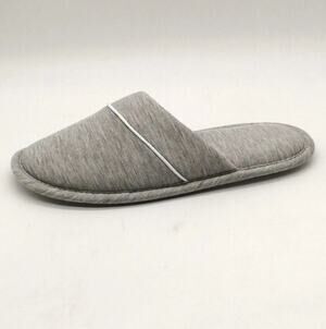 New NORDSTROM Women's Gray Heather Slide Slippers Size XL
